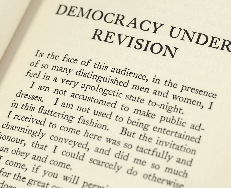 Democracy Under Revision