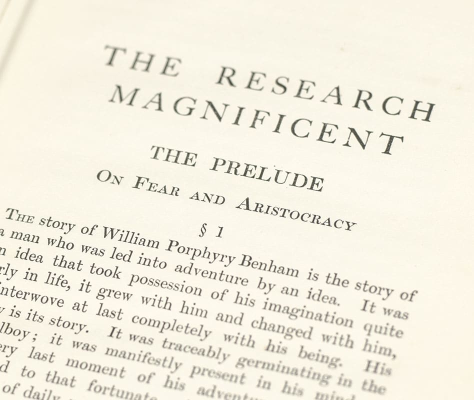 The Research Magnificent