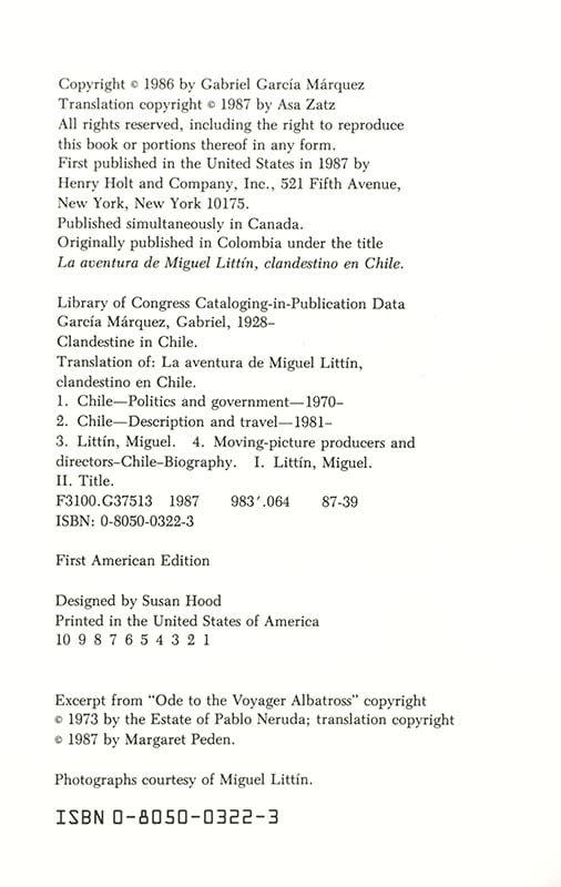 Clandestine in Chile: The Adventures of Miguel Littin. - Image 3