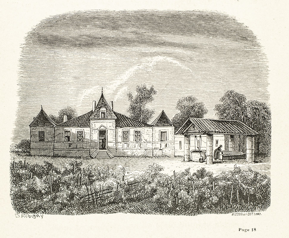 Les Grands Vins de Bordeaux Poeme Par M.P. Biarnez.