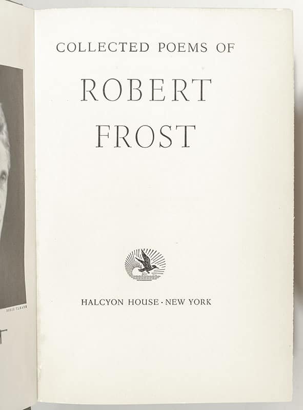 Collected Poems of Robert Frost