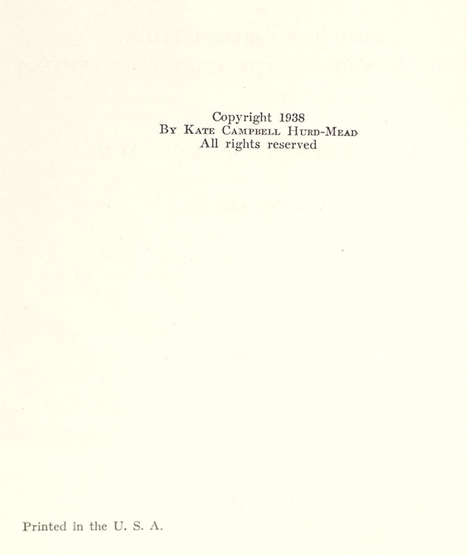 A History Of Women In Medicine: From The Earliest Times To The Beginning Of The Nineteenth Century.