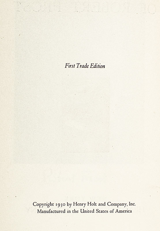 Collected Poems of Robert Frost.