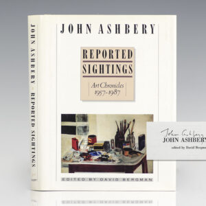 Reported Sightings: Art Chronicles, 1957-1987.