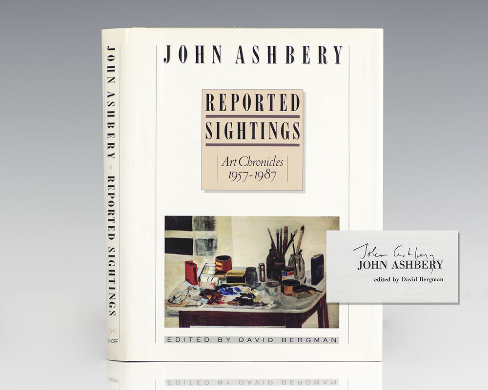 Reported Sightings: Art Chronicles, 1957-1987.