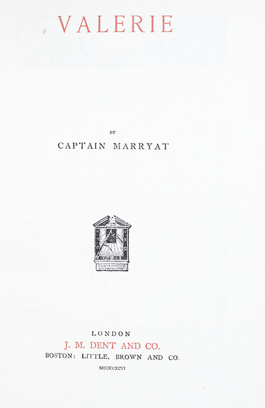The Novels of Captain Marryat.