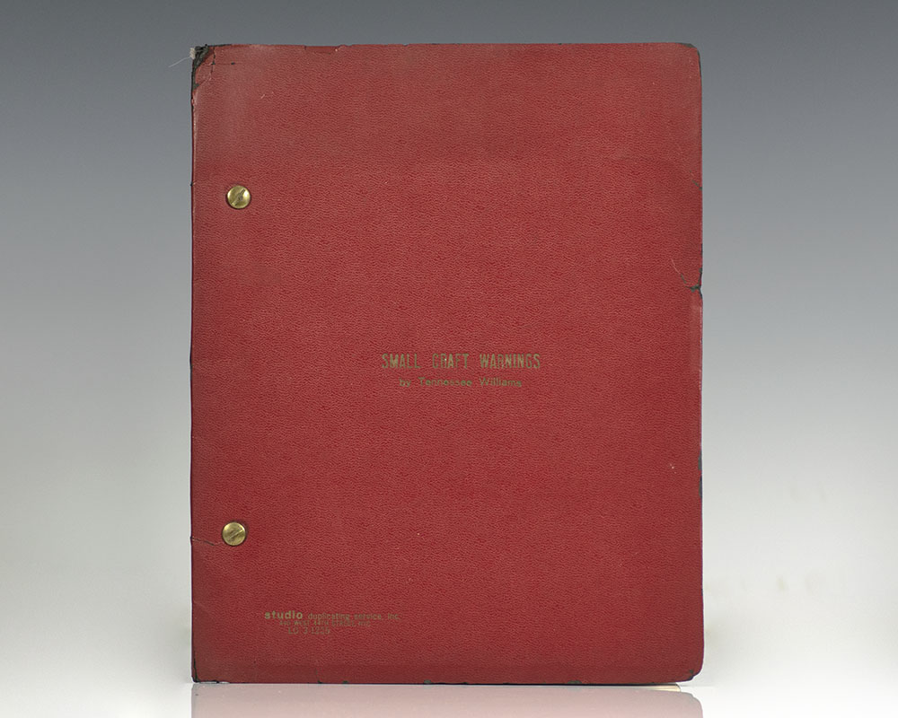 Small Craft Warnings Original Production Script.