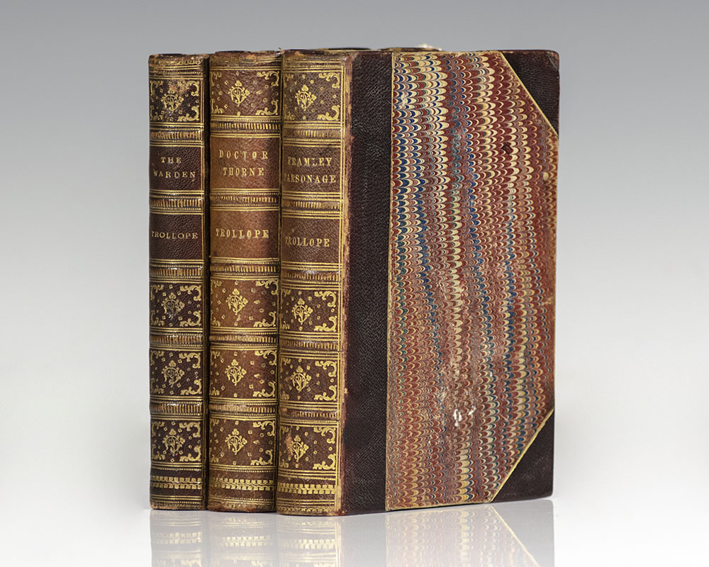 Framley Parsonage, The Warden, and Doctor Thorne.