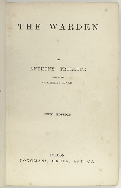 Framley Parsonage, The Warden, and Doctor Thorne. - Image 2