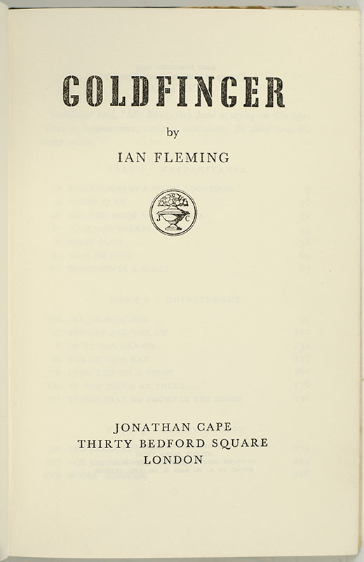 Goldfinger.
