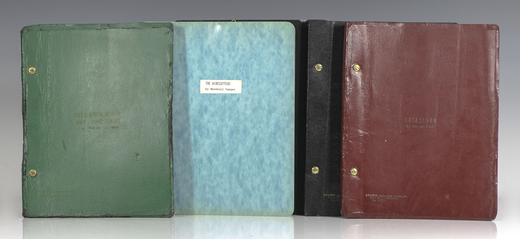 Sylvia Miles Original Working Script Collection.