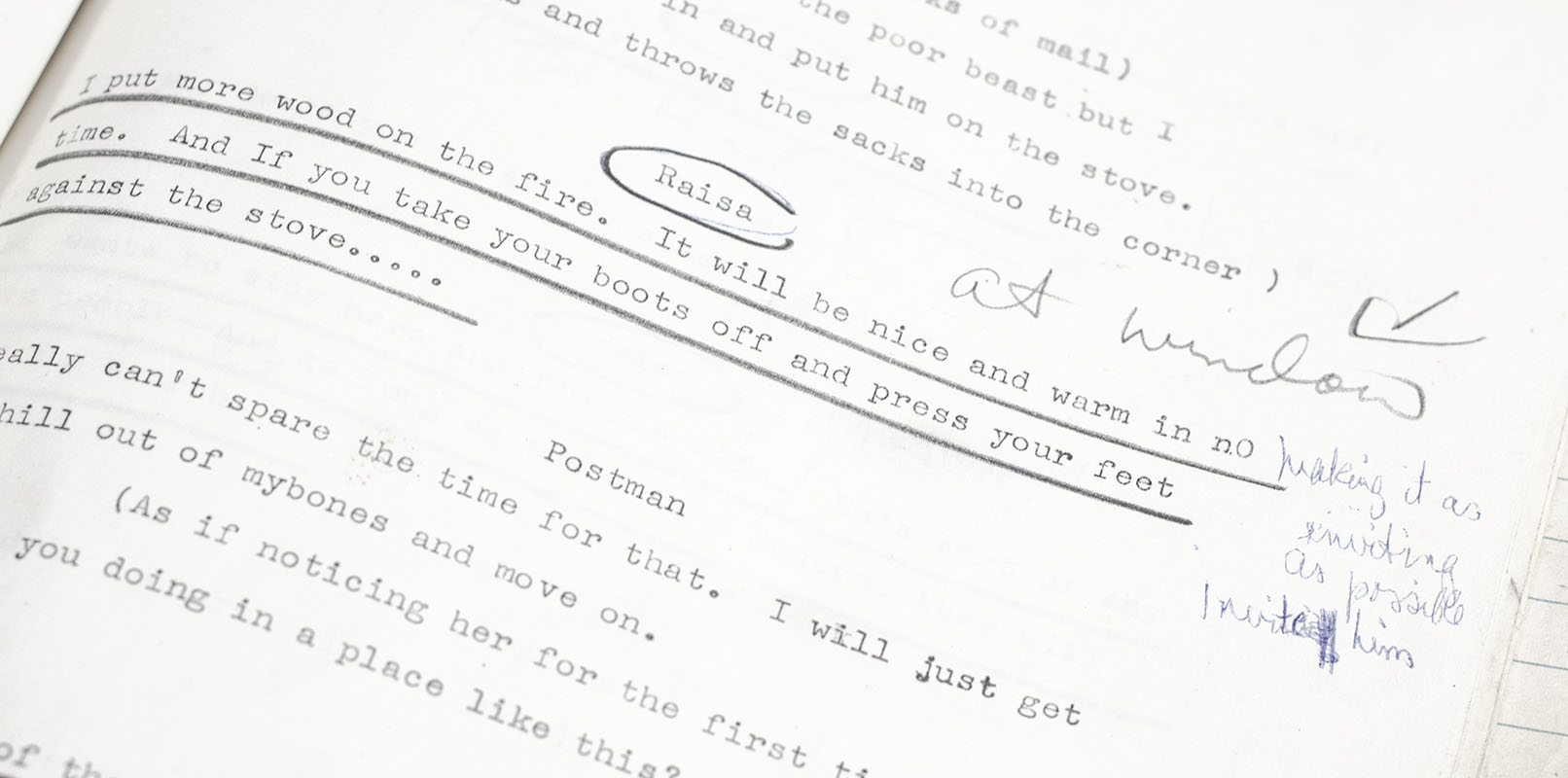 Sylvia Miles Original Working Script Collection.