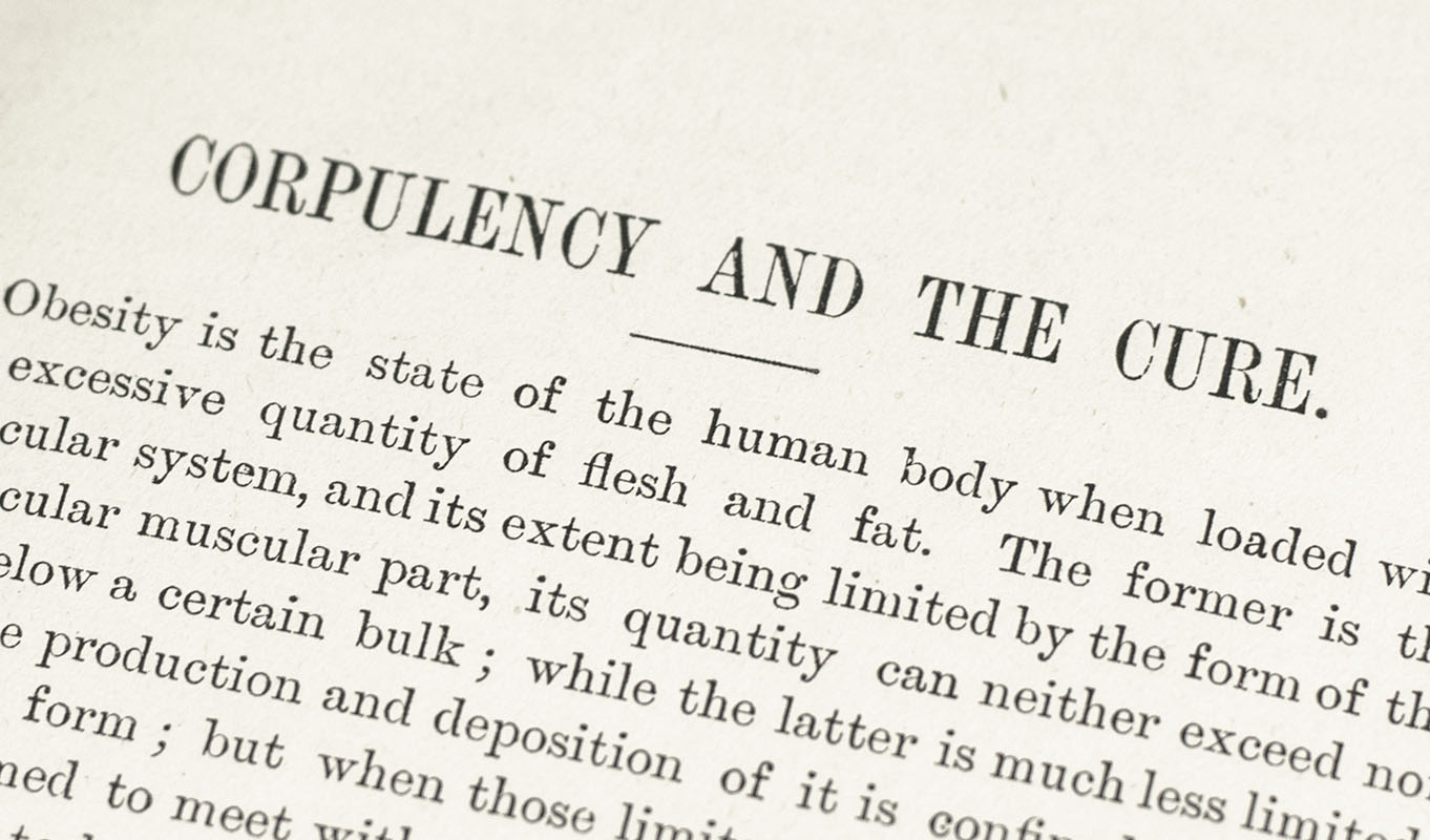Corpulency and the Cure.