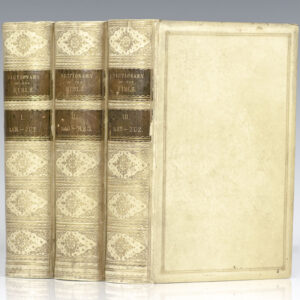 A Dictionary of the Bible Comprising Its Antiquities, Biography, Geography, and Natural History.