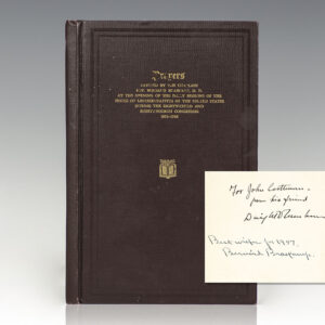 Prayers Offered by the Chaplain Rev. Bernard Braskamp, D. D., at the Opening of the Daily Sessions of the House of Representatives of the United States during the Eighty-Third and Eighty-Fourth Congresses, 1953–1956.