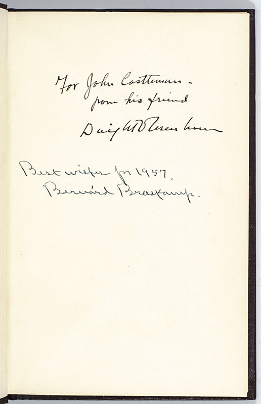 Prayers Offered by the Chaplain Rev. Bernard Braskamp, D. D., at the Opening of the Daily Sessions of the House of Representatives of the United States during the Eighty-Third and Eighty-Fourth Congresses, 1953–1956.
