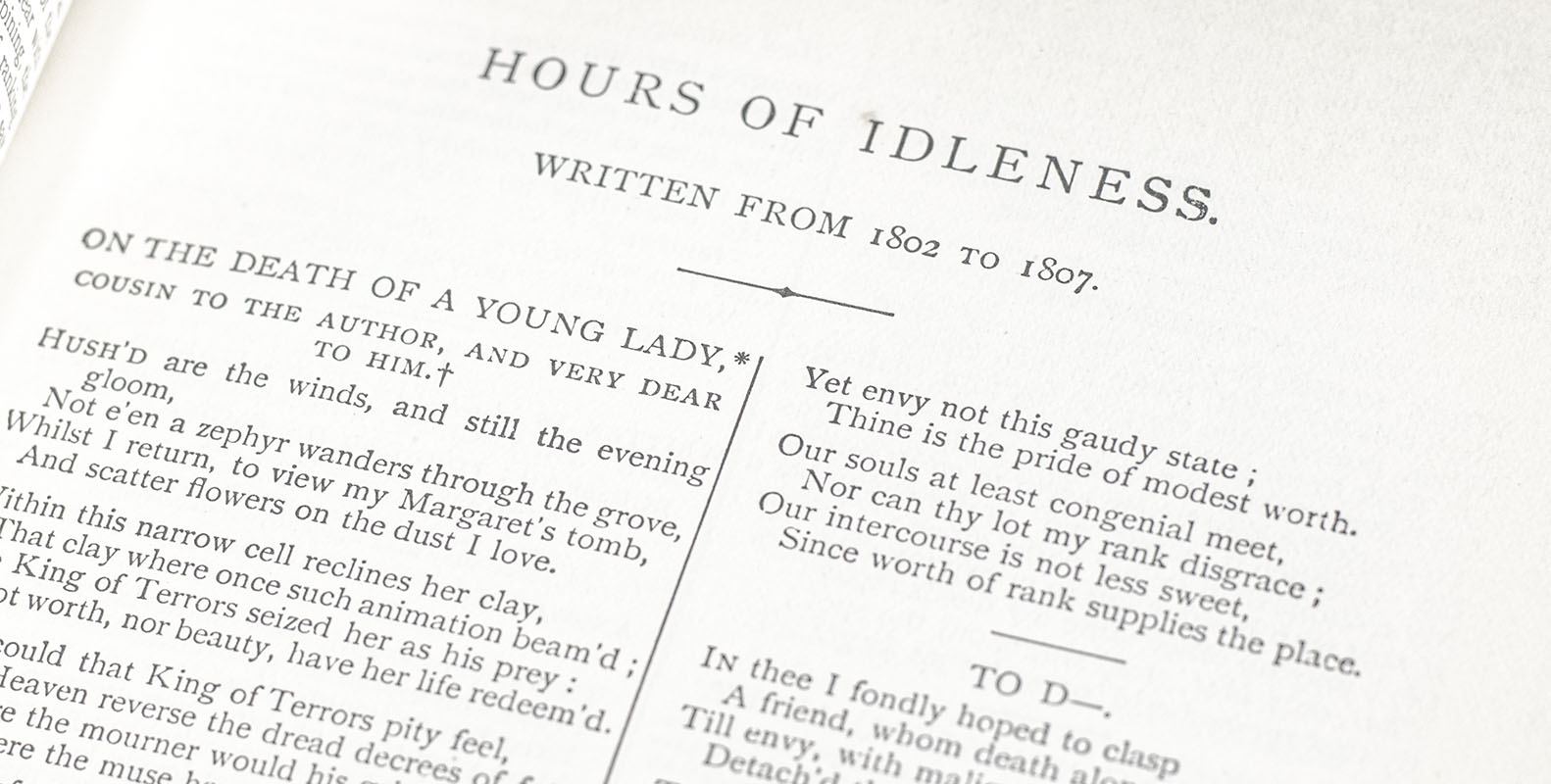 The Poetical Works of Lord Byron.