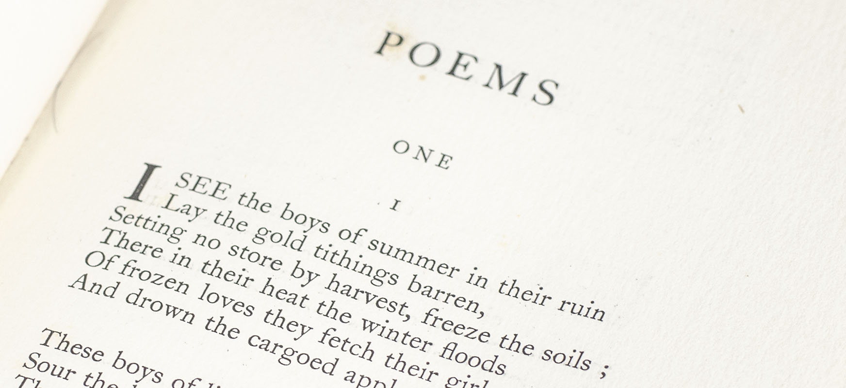Thirteen Poems.