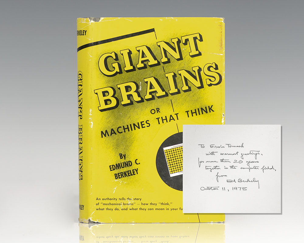 Giant Brains or Machines that Think.