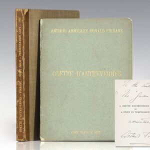 Odette D'Antrevernes and A Study in Temperament.