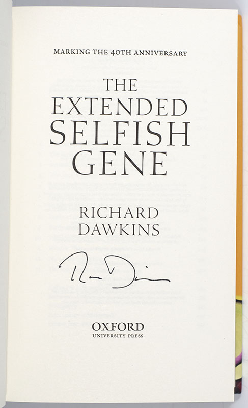 The Extended Selfish Gene.