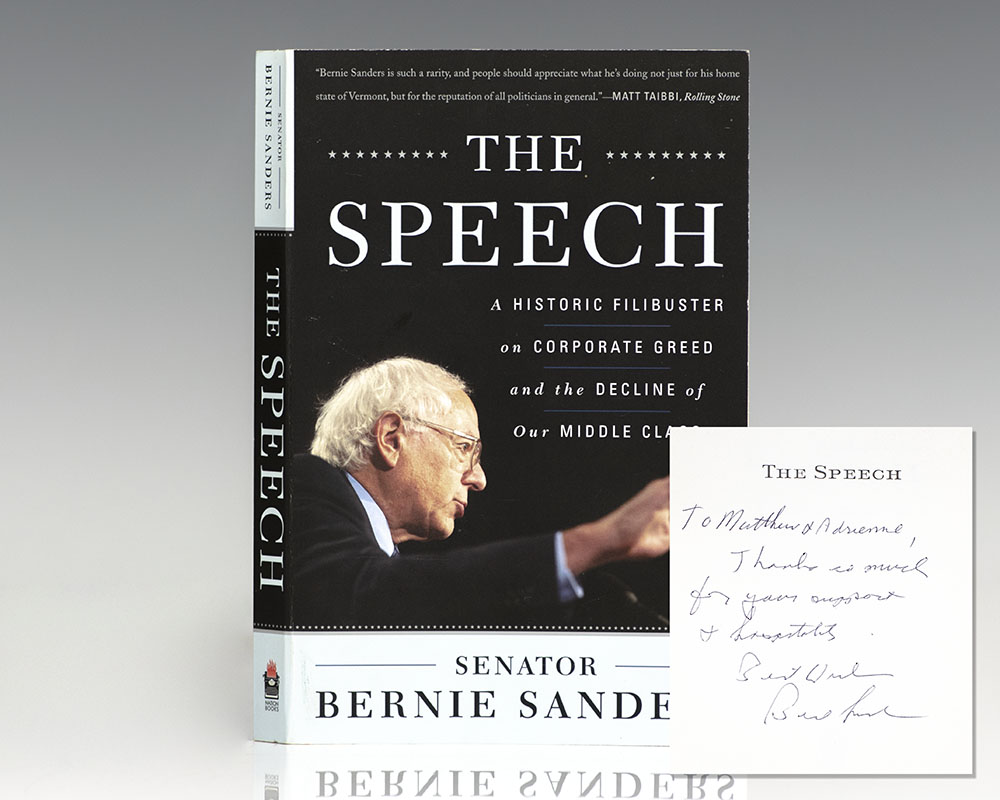 The Speech: A Historic Filibuster on Corporate Greed and the Decline of Our Middle Class.