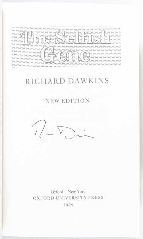 The Selfish Gene.