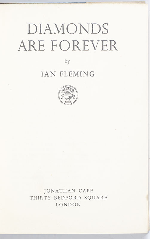 Diamonds Are Forever.