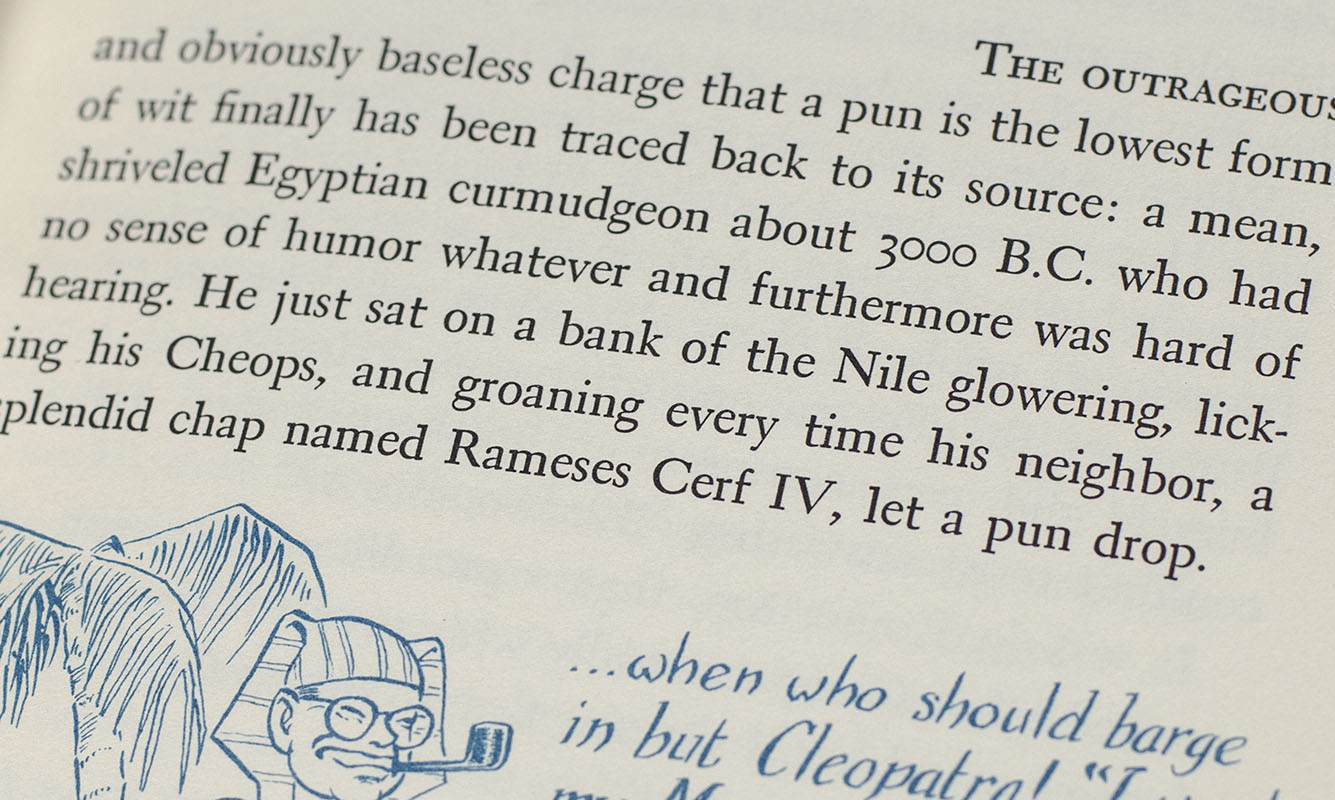 Bennett Cerf's Treasury of Atrocious Puns. - Image 4