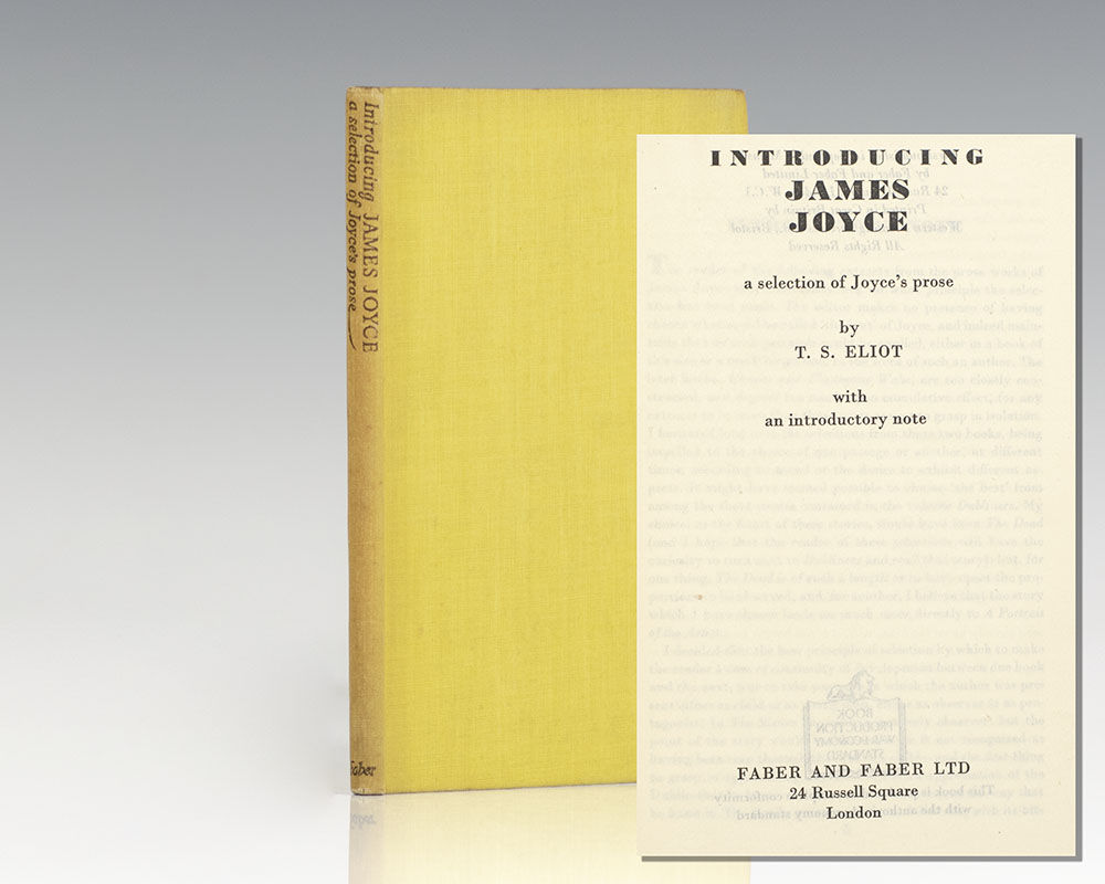 Introducing James Joyce: A Selection of Joyce's Prose.