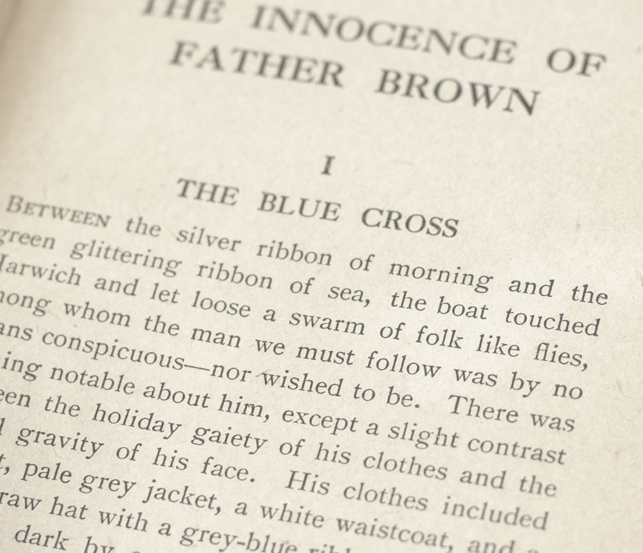 The Innocence of Father Brown.