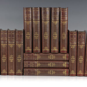 The Works of Jules Verne. [Including: Twenty Thousand Leagues Under the Sea; Journey to the Center of the Earth; The Mysterious Island and Around the World in Eighty Days].