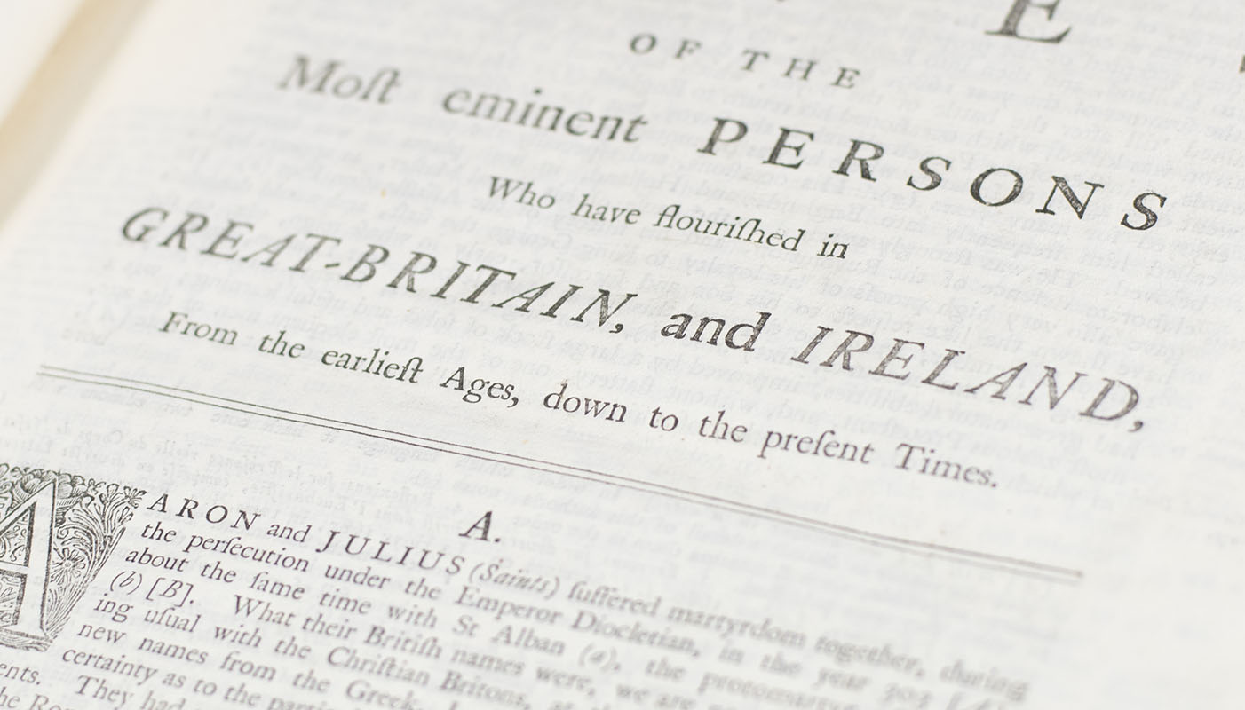 Biographia Britannica: Or, the Lives of the Most Eminent Persons Who Have Flourished In Great Britain and Ireland, From the Earliest Ages, Down to the Present Times: Collected from the Best Authorities, both Printed an Manuscript, and Digested in a Manner of Mr. Bayle's Historical and Critical Dictionary. - Image 3