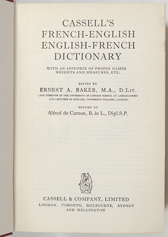 Cassell's French-English English-French Dictionary. - Image 3