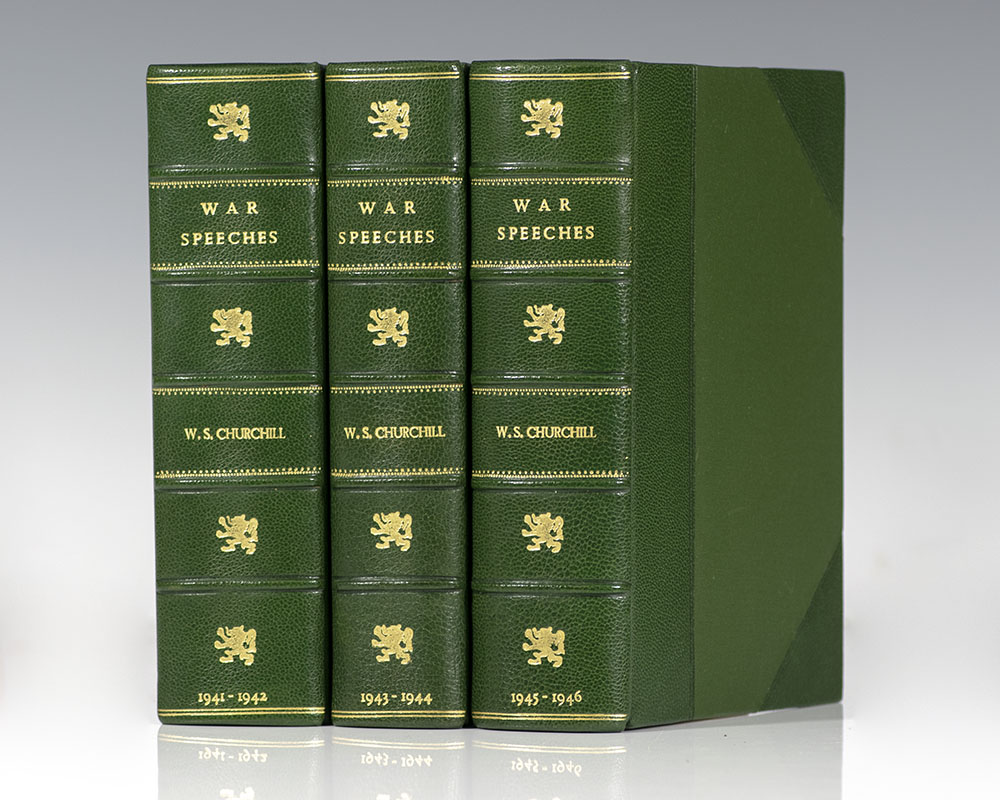 Winston Churchill's War Speeches: Into Battle, The Unrelenting Struggle, The End of the Beginning, Onwards to Victory, The Dawn of Liberation, Victory, Secret Session Speeches.