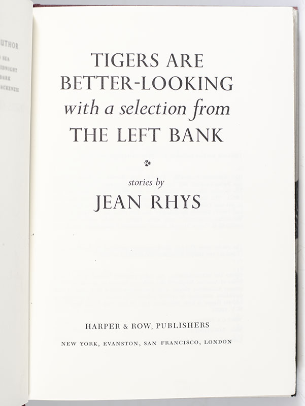 Tigers Are Better-Looking with a Selection from The Left Bank. - Image 2