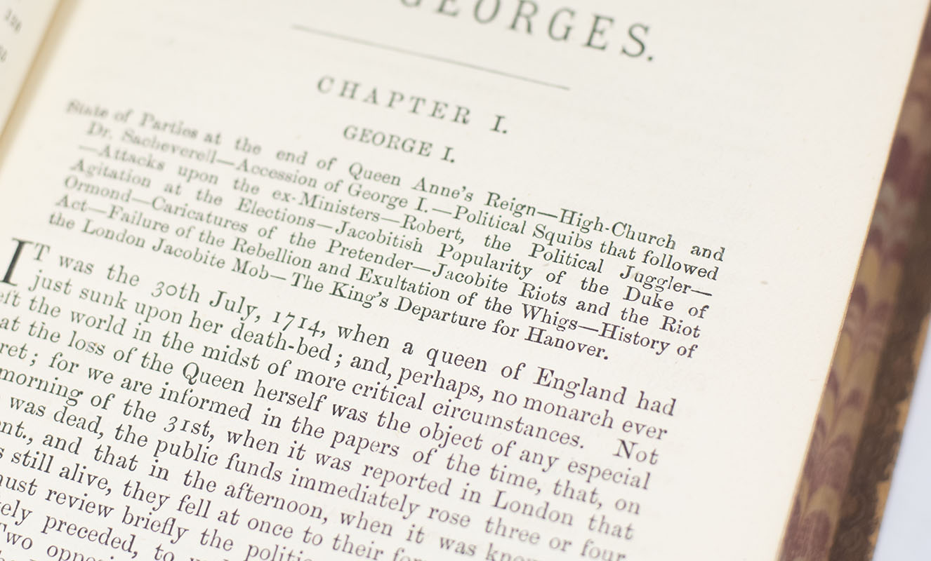 Caricature History of The Georges.