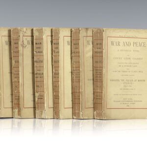 War and Peace. A Historical Novel.
