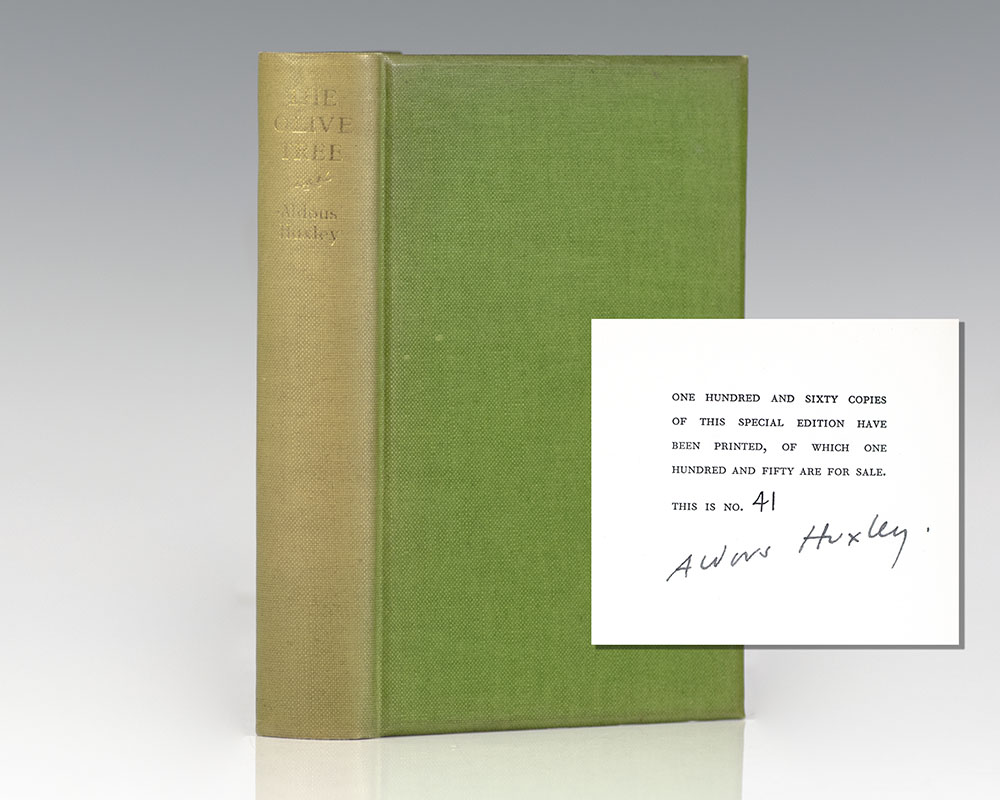The Olive Tree and Other Essays.