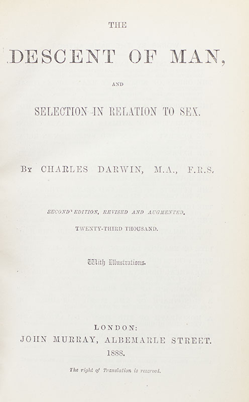The Works of Charles Darwin. Including: The Origin of Species; The Descent of Man; Variation of Plants and Animals Under Domestication; Formation of Vegetable Mould; The Effects of Cross and Self Fertilisation in the Vegetable Kingdom; The Movement and Habits of Climbing Plants; The Various Contrivances by Which Orchids are Fertilised by Insects. Second Edition, Revised. A Naturalist's Voyage. Journal of Researches into the Natural History and Geology of Countries Visited During the Voyage of the H.M.S Beagle; The Different Forms of Flowers on Plants of the Same Species.