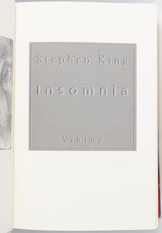 Insomnia.