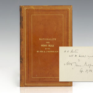 Nationality and Home Rule.