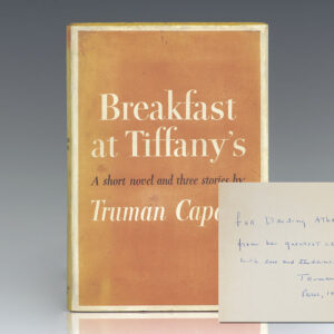 Breakfast At Tiffany’s. A Short Novel and Three Stories.