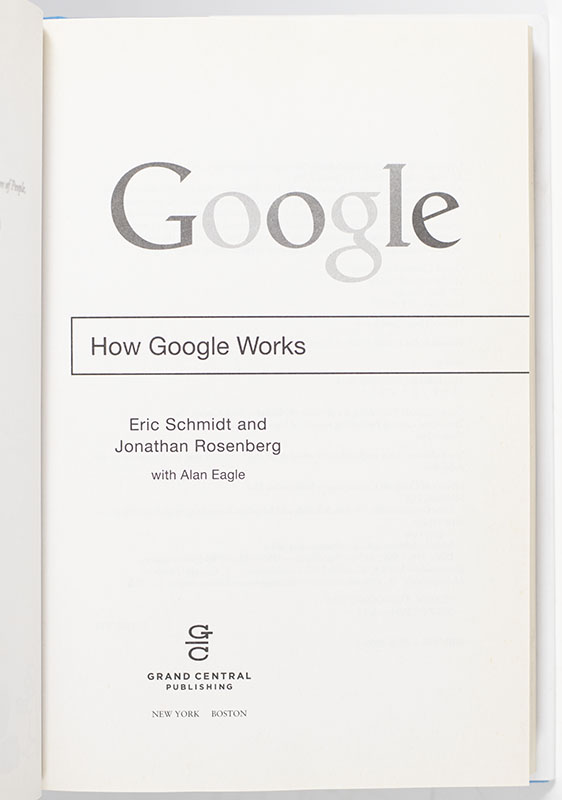 How Google Works.