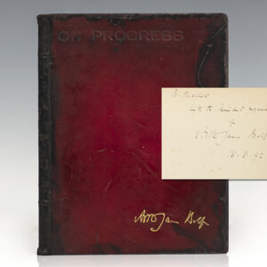 A Fragment on Progress. Inaugural Address Delivered on his Installation as Lord Rector.