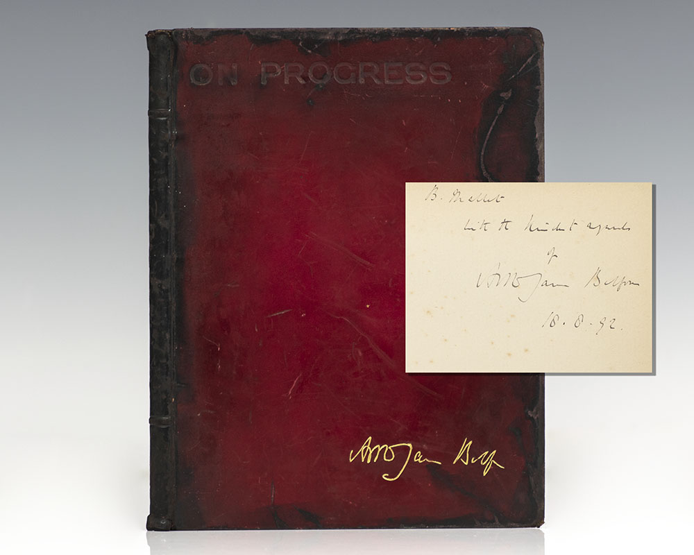 A Fragment on Progress. Inaugural Address Delivered on his Installation as Lord Rector.