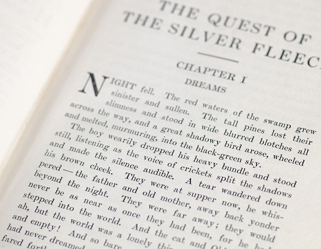 The Quest of the Silver Fleece.