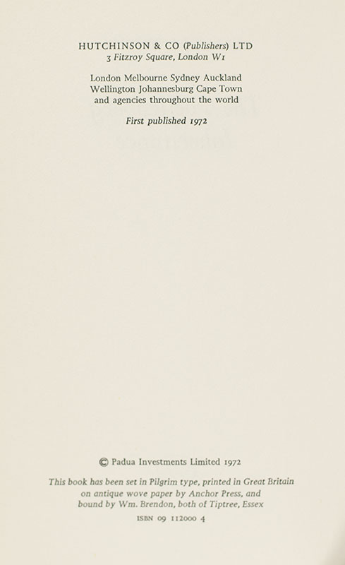 Evelyn Anthony First Edition Collection.