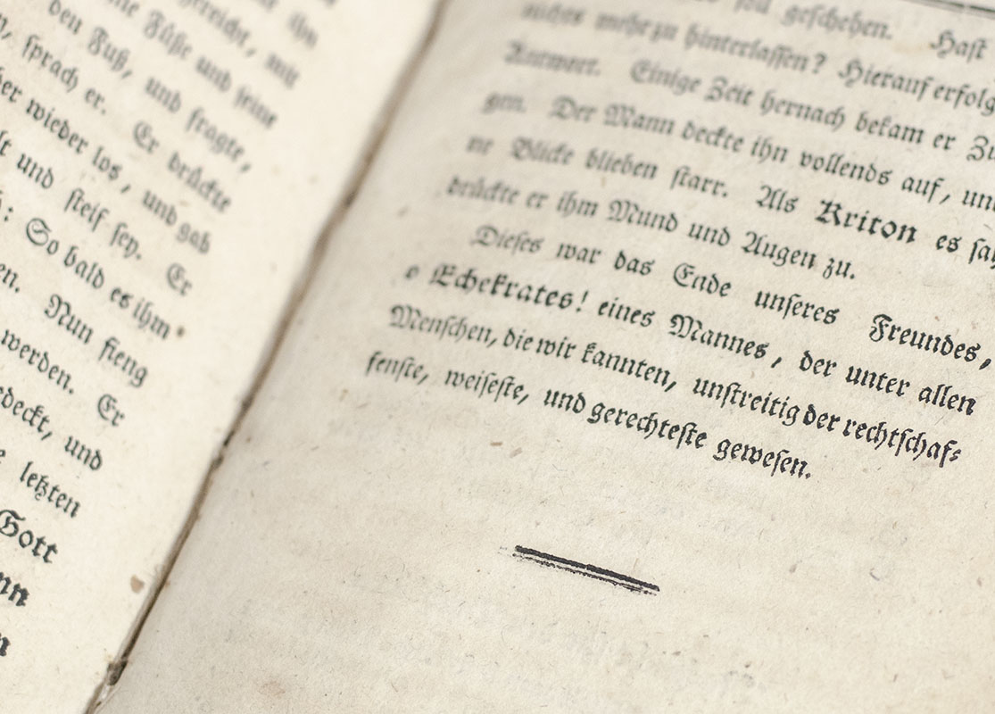 Phädon oder über die Unsterblichkeit der Seele