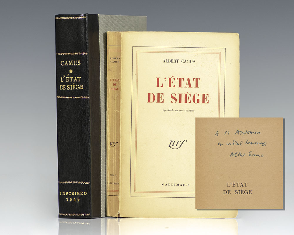 L’État de siège. Spectacle en trois parties.